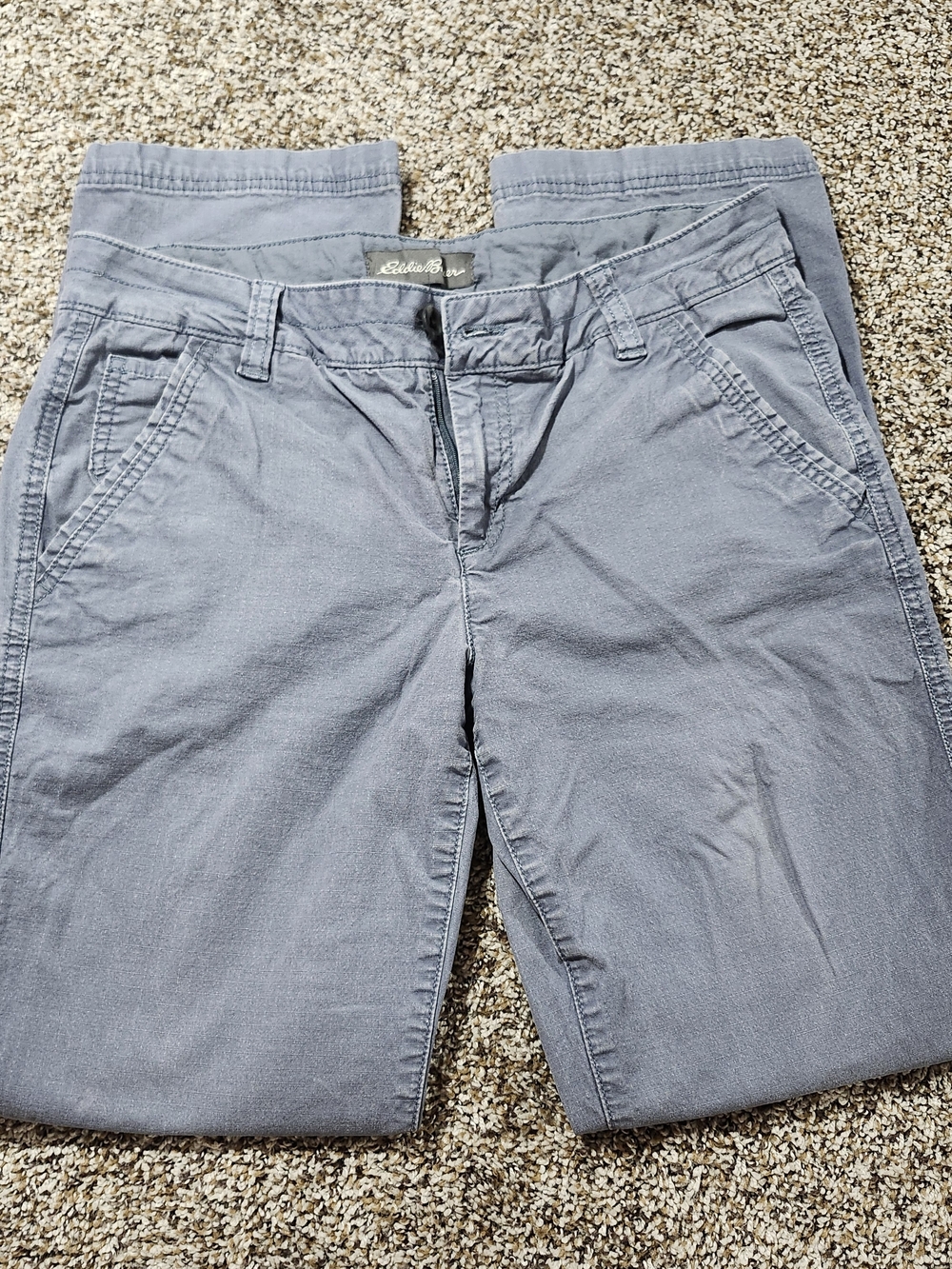 Eddie Bauer Slate Blue Casual Pants